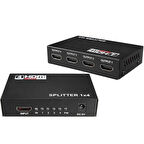 Fully G-538G 1.4V 1080P 3D 4 Portlu HDMI Splitter Dağıtıcı