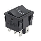 IC-130 Orta Boy Işıksız On-Off-On Anahtar 6P