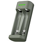 Gp Recyko E221 Usb 2'li AA - AAA Pil Şarj Cihazı (GPACSE221004 GPE221R21-2GTLB1)