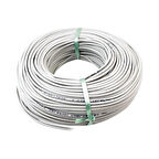 Powermaster 3 Telli 1 Hat 1 Çift 100 Metre Telefon Hat Kablosu (1*2+1*0.50)