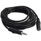 Powermaster 3.5 Mm Stereo Erkek/Dişi 5 Metre Aux Çevirici Uzatma Kablo PM-5758