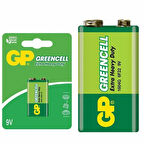 GP 1604GLF Greencell 9 Volt Pil (Tekli)
