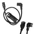 PowerMaster PM-25754 IEC-C14 Spiral Çay Toplama Makinesi Power Kablo (SAA132240EA - ST3W)