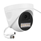 Plato PL-29099 5MP 2.8MM 4 Warmled Fullcolor Plastik Kasa AHD Analog Dome Güvenlik Kamerası