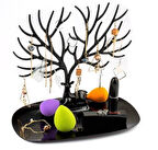 Siyah Geyik Tasarımlı Takı Mücevher Standı