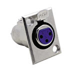 3 Pin XLR Dişi Canon Şase Konnektör CK114