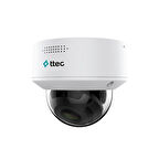 TTEC IPDP-2330L-MZ 2MP 2.8-12MM MOTORIZE 30MT DAHİLİ SESLİ H265+ IP67 SMART LED IP DOME KAMERA