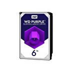 WD PURPLE 6TB 5400RPM 64MB SATA3 6Gbit/sn WD62PURZ 7/24 HDD