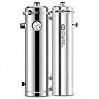 PowerMaster PM-28654 Ana Hat Su Arıtma Sistemi 10.000 L/Saat Paslanmaz Çelik Gövdeli Yıkanabilir UF-PVDF Filtreli