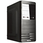 VENTO VS114F 300W 1x8CM/2x12CM FAN ATX 1xUSB2.0/1xUSB3.0 SİYAH KASA