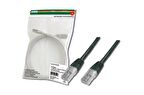 Digitus Cat-5e UTP Patch Kablosu, 5 metre, AWG 26/7, Siyah Renk, 3P sertifikalı  