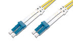 Digitus LC-LC Fiber Optik Patch Kablo, 1 metre, Singlemode, Duplex, 09/125 