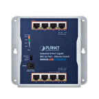 Endüstriyel Duvar Tip Yönetilemeyen PoE+ Switch (Industrial 8-Port 10/100/1000T 802.3at PoE+ Wall-mounted Gigabit Ethernet Switch)
8-Port 10/100/1000Base-T IEEE 802.3at/af PoE+ Injector (Port başına 30.8 watt) (PoE Güç Bütçesi maks. 120 Watt)