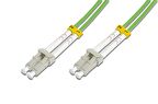 Beek LC-LC Fiber Optik Patch Kablo, Multimode OM 5 50/125 Duplex, 3.0mm, LSZH, 15 metre