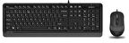 A4 TECH F1010 Q USB GRİ MM KABLOLU KLAVYE MOUSE SET