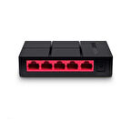 MERCUSYS 5port MS105G GIGABIT Yönetilemez Switch Masaüstü