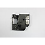 Prıntpen Dymo D1 45010 Seffaf Etıkete Sıyah (12Mm X 7M)