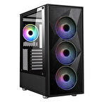 POWERBOOST  650W 80+ PB-P3509BB GAMING MID-TOWER PC KASASI