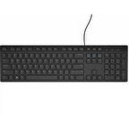 DELL KB-216 Kablolu F Klavye Siyah (580-ADGO)