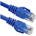 ODS 1m CAT6 Utp LSZH Saf Bakır Mavi Patch Kablo