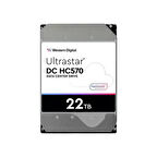 WD 22TB Ultrastar DC HC570 0F48155 512MB 7200RPM DAATCENTRE SAS DİSK