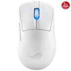 ASUS ROG KERIS II ACE 42.000dpi Kablosuz Oyuncu Mouse Beyaz
