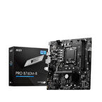 MSI PRO B760M-B DDR4 4800(OC) PCI-E M.2 USB3.2 HDMI mATX
