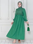 Firuze Elbise-Zümrüt Yeşili