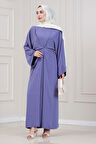Bağlamalı Maria Elbise-Lila