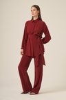 FTZ Women Kadın Canapos Takım  Bordo 31318