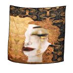 Gustav Klimt Freyas Tears Desenli Bandana