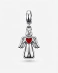 Kadın Gümüş Bileklik Uyumlu Melek Model Charm