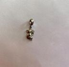 Kadın Gümüş Bileklik Uyumlu Koala Model Charm