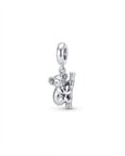 Kadın Gümüş Bileklik Uyumlu Koala Model Charm