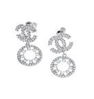 Kadın Taşlı Çelik Küpe