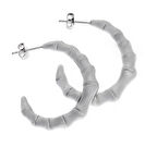 Kadın Kemik Model Gümüş Küpe