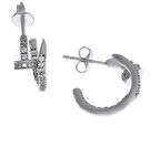 Kadın Çivi Model Çelik Küpe