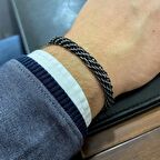 Erkek Burgulu Kazaziye Bileklik