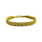 Kadın Gümüş Örme Kazaziye Bileklik