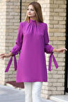 Esila Tesettür Tunik Mor