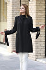 Esila Tesettür Tunik Siyah