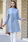 Işıl Tesettür Tunik Gri