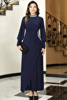 Lavin Tesettür Abiye Lacivert