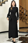 Lavin Tesettür Abiye Siyah