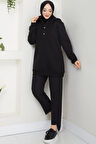 Esila Tesettür Sweat Siyah