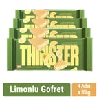 Thinster Limonlu Kremalı Gofret 55 gr x 4 adet