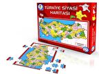Laço Kids Siyasi Harita 5+ Yaş Orta Boy Puzzle 136 Parça