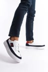 Mubiano Hakiki Deri Erkek Spor Ayakkabı & Sneaker Lacivert -MBKRYD203-LCV