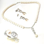 İnci Set Takım 14 Ayar Altın