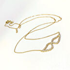 Melek Kanadı Kolye 14 Ayar Altın HD VİDEOLU